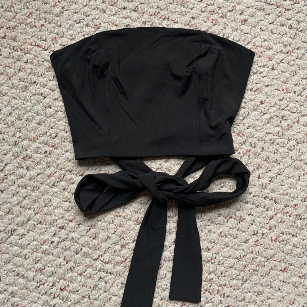 Shein Tube top with tie